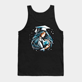 Class of 2024 Senior Graduation Gifts Funny Graduate 2024 Tank Top